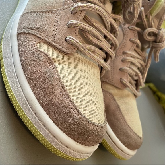 Jordan 1 High Zoom Air CMFT Lemon Twist Size 7.5 - Picture 10 of 10